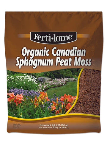 Fertilome - Organic Sphagnum Peat Moss - 8qt - Sold by each