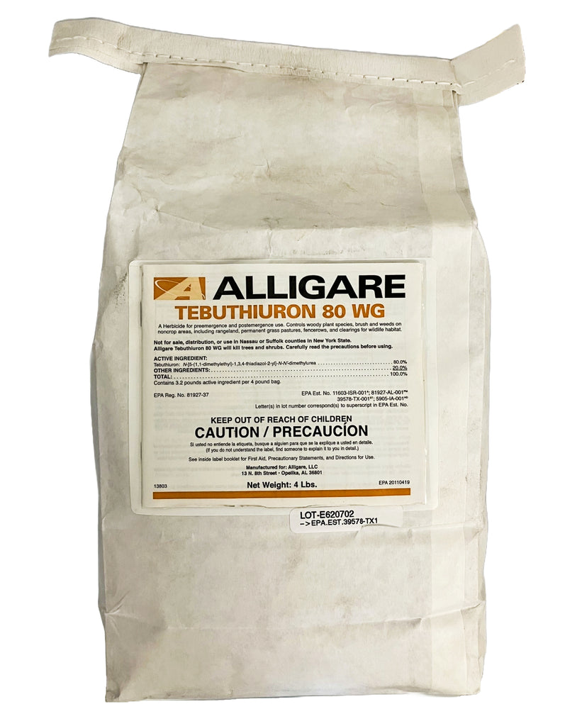 tebuthiuron herbicide Alligare - Tebuthiruon 80 WG