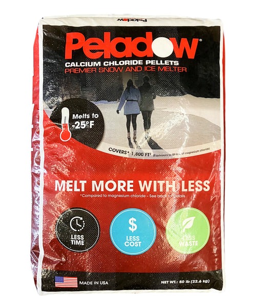 Peladow - Calcium Chloride - 50 lb - (55/PALLET)