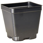 Landmark - 4.5P375 4.5" Square Press Fit Pot - 375/Case