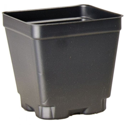 Landmark - 4.5P375 4.5" Square Press Fit Pot - 375/Case