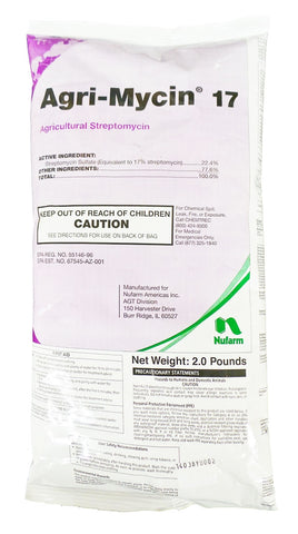 Nufarm - Agrimycin 17 WP - Streptimycin 2 lb