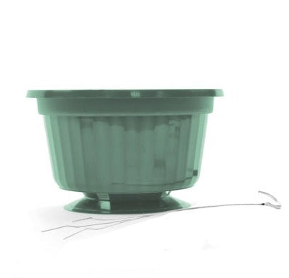 Belden - 10" Green POP Basket With Metal Hangers - 50/Case