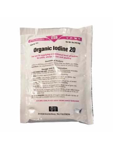 Organic Iodine 20 g - 1 lb - Steve Regan Company