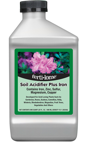 Fertilome - Soil Acidifier Plus Iron -  qt.