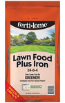 Fertilome - Lawn Food Plus Iron - 24-0-4  - 20 lb. - Covers 5,000 sq ft.