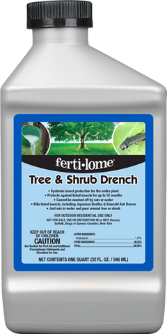Fertilome - Tree and Shrub Systemic Insect Drench - qt.
