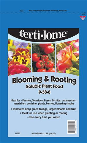 Fertilome - Blooming and Rooting Soluble Plant Food - 9-58-8  - 12lb