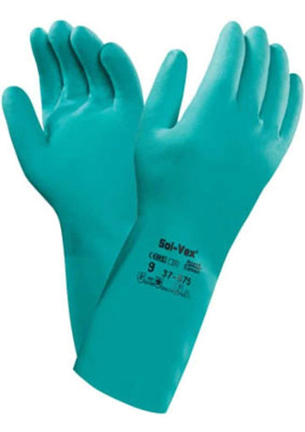 R3 Safety - Heavy Weight Rubber Spray Gloves - Size 9