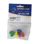 N.J. Phillips - Colored Push End Knobs - pack