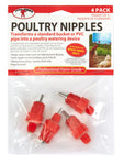 Miller - Poultry Nipple - 4/pack
