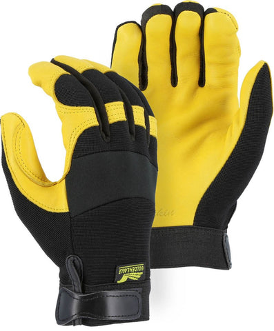 Yellowstone - Golden Eagle Deerskin Gloves - Size Large