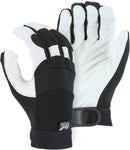 Yellowstone - White Eagle Goatskin Gloves - Size XX Large