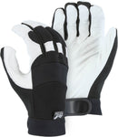 Yellowstone - White Eagle Goatskin Gloves - Size Large