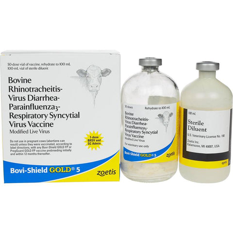 Zoetis - Bovi Shield Gold 5 - 50 dose