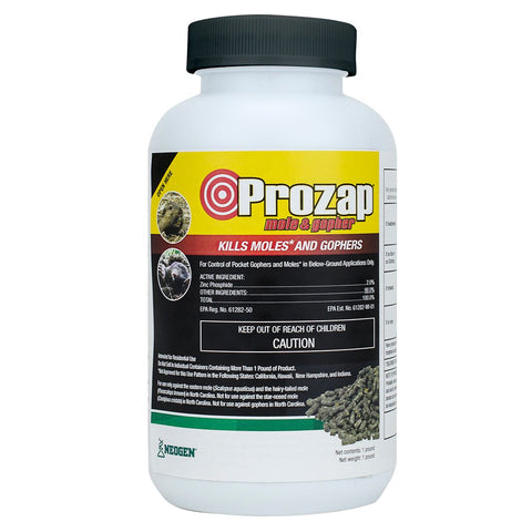 Prozap - Zinc Phosphide Gopher Bait Pellets - 16 oz. - Oats