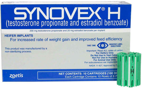 Zoetis - Synovex H - 100 dose
