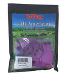 Y-Tex - Tag & Button 3 Star Blank Purple