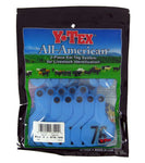 Y-Tex - Tag & Button 3 Star (76-100) Blue