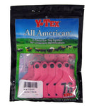Y-Tex - Tag & Button 3 Star (76-100) Pink