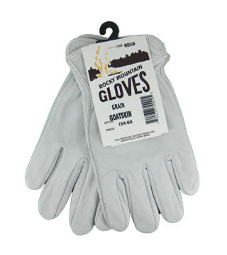 Yellowstone - Goatskin Grain Gloves - Size Medium