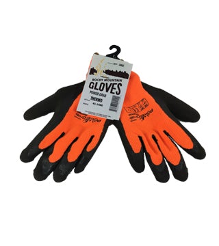 Yellowstone - Orange Power Grab Thermo Gloves - Size Large