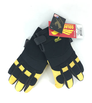Yellowstone - Deerskin Insulated Heatlok Gloves - Size Medium