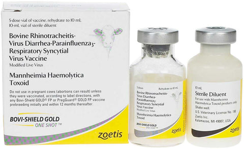 Zoetis - Bovi Shield Gold One Shot - 50 dose