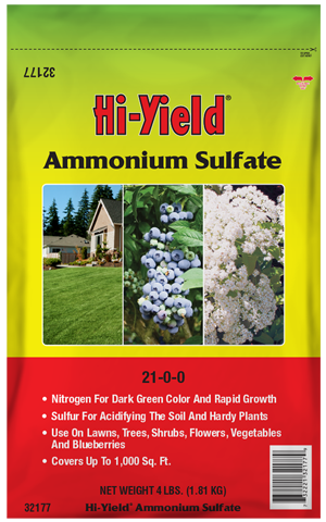 Hi-Yield - Ammonium Sulfate - 4 lb.