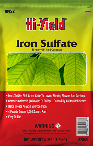 Hi-Yield - Iron Sulfate - (Formerly Copperas) -  4 lb.