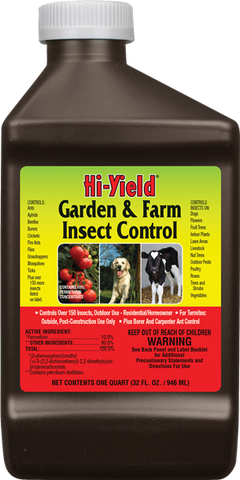 Hi-Yield - Garden and Farm Insect Control - Qt.