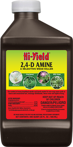 Hi-Yield - 2, 4-D Amine No. 4 - 4# Concentrate - ( 47.20% ) - qt.