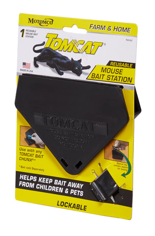 Tomcat - Triangular Mouse Bait Station