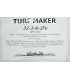 Turf Maker - Turf Fertilizer 32-3-8-30% XCU-3% Fe - 50 lb