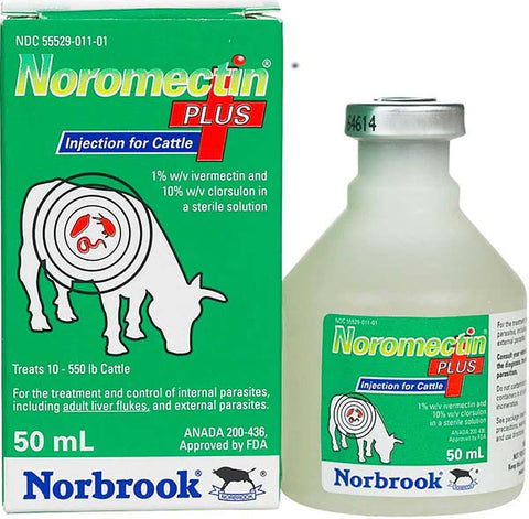 Norbrook - Noromectin/Bimectin Plus Injection (Green) - 50 ml - Steve Regan Company