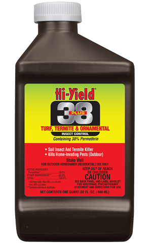 Hi-Yield - 38 Plus Turf, Termite and Orn. Insect Control - qt.