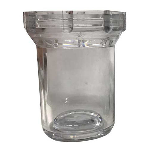 HYPRO BOWL, CLEAR  FITS 1/2"-3/4"