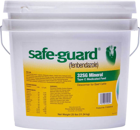 Merck - Safe-Guard Mineral Mix 20% - 25 Lb.