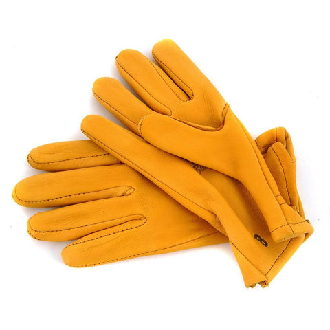 Yellowstone - Irregular Deerskin Gloves - Size Small