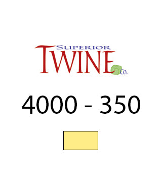 Superior Twine - 4000-350 - Yellow