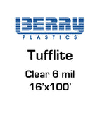 Berry Plastics - Tuff Lite IV, 6 MIL - Clear 16' x 100' (#854131)