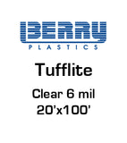 Berry Plastics - Tuff Lite IV, 6 MIL - Clear 20' x 100' (#615395)