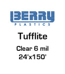 Berry Plastics - Tuff Lite IV, 6 MIL - Clear 24' X150' (#615482)