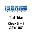 Berry Plastics - Tuff Lite IV, 6 MIL - Clear 28' X100' (#615559)