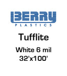 Berry Plastics - Tuff Lite IV, 6 MIL - White 32' X100'