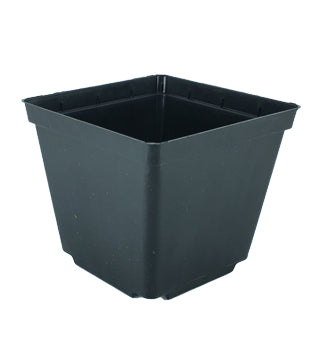 HC Companies - SQK04505G18 - 4.5" Black Kord Lite Square Pot - 660/Case