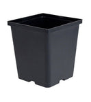 HC Companies - SQJ05505G18 - 5.5" Black Perennial Jumbo Square Pot - 288/Case
