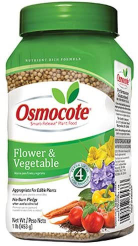 plant fertilizer 14-14-14 Osmocote 1 Lb. Smart-Release Flower and Vegetable Plant Food
