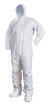 Tians - White Disposable Spray Suit - Large