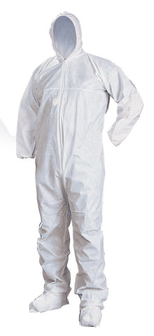 Tians - White Disposable Spray Suit - XLarge